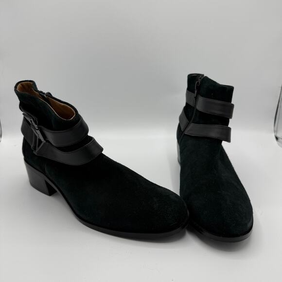 Vionic Hope Mana Ankle Boot Women 9.5 Black Suede Water-Resistant Orthotic VS394 - Picture 2 of 14